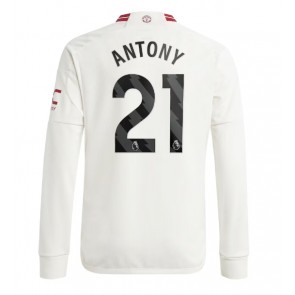 Manchester United Antony #21 Replica Third Stadium Shirt 2023-24 Long Sleeve